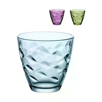 Bormioli Rocco Flora – Set 6 Bicchieri Acqua Verdi da 26 cl