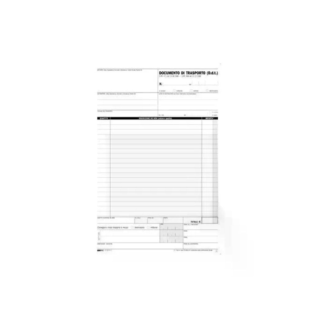 Edipro E5215CT Blocco DDT Autoricalcante, 33 Moduli in 3 Copie, 23 × 14,8 cm, Confezione da 10 Edipro E5215CT Blocco DDT Autoricalcante, 33 Moduli in 3 Copie, 23 × 14,8 cm, Confezione da 10