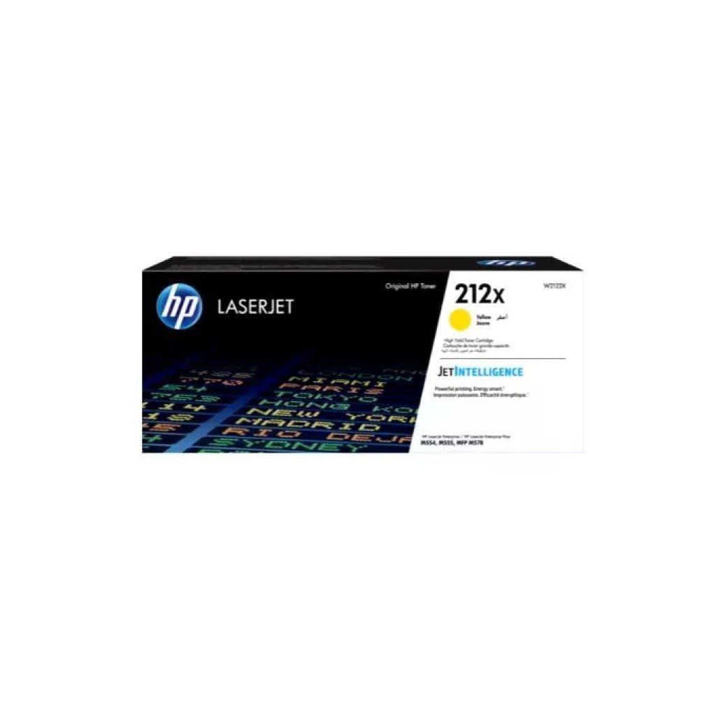 HP 212X W2122X Toner Originale Giallo Alta Capacità HP 212X W2122X Toner Originale Giallo Alta Capacità
