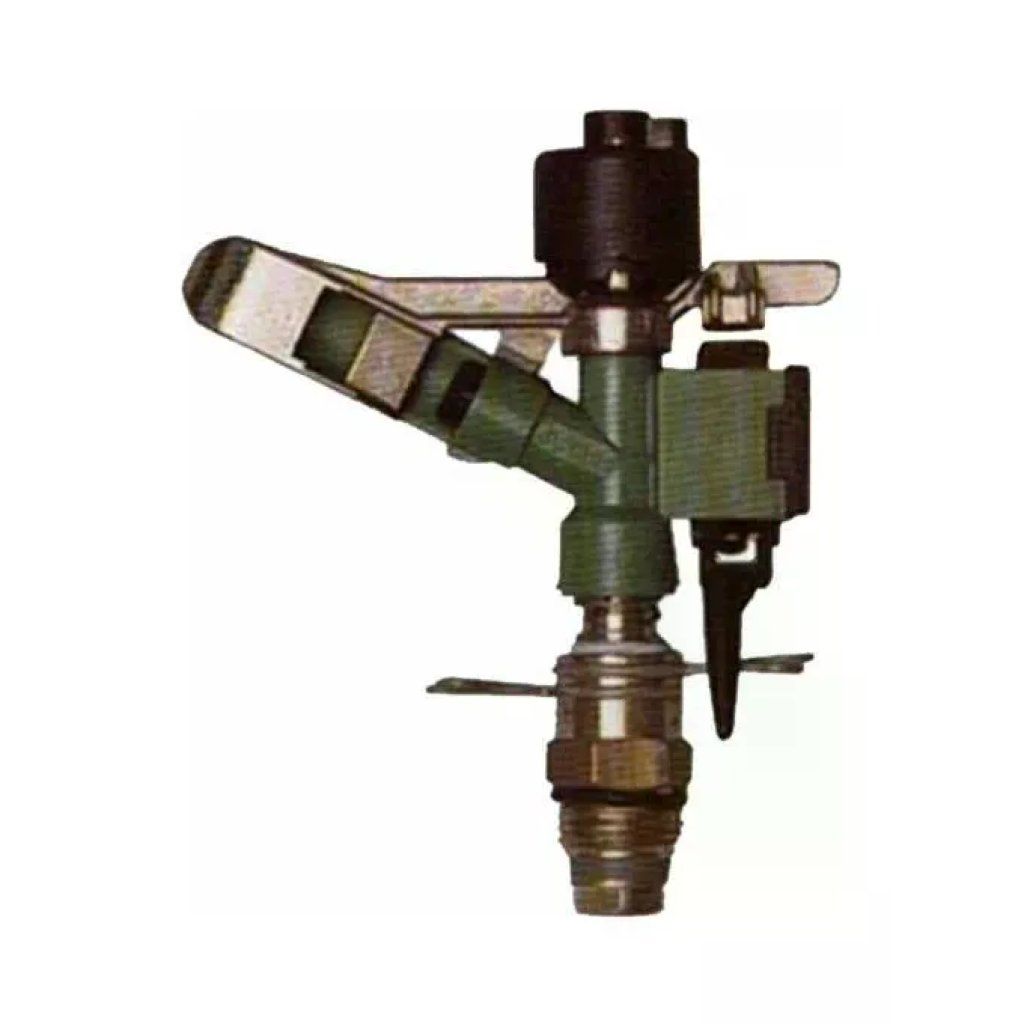 SIME Junior 11639 Irrigatore a Impulsi a Settori, Attacco 1/2" Maschio, Ugello 4 mm
