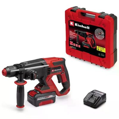 Einhell TE-HD 18/20 Li – Martello tassellatore a batteria 18 V, 4,0 Ah Einhell TE-HD 18/20 Li – Martello tassellatore a batteria 18 V, 4,0 Ah