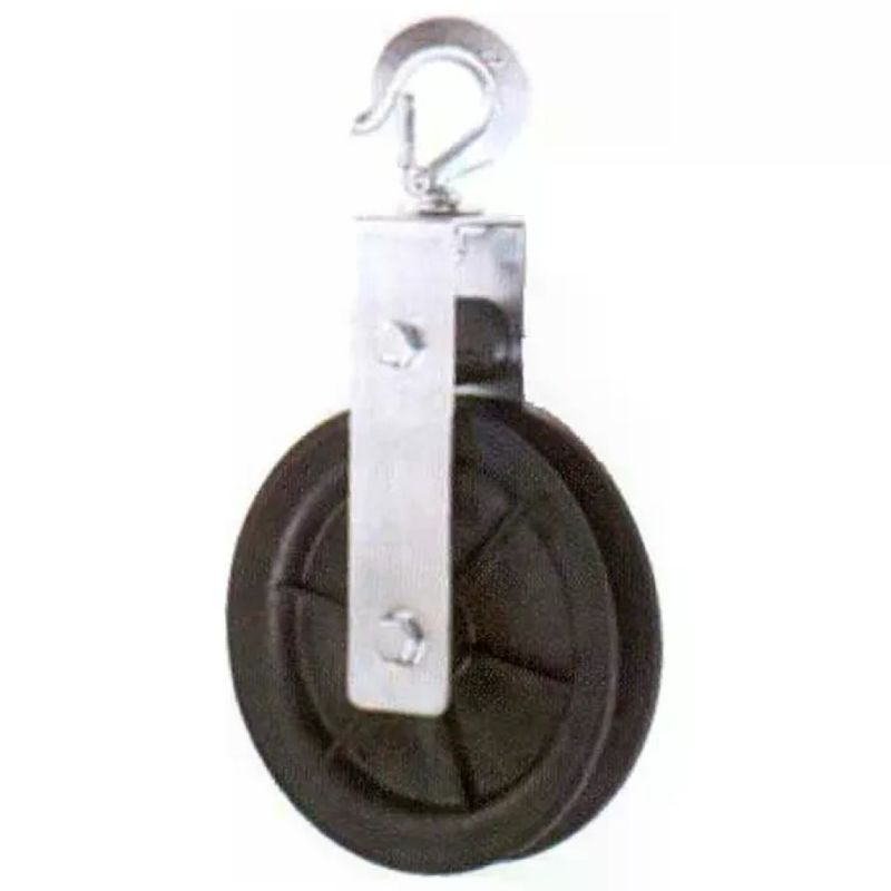 METAL HOUSE Carrucola con Ruota in Teflon 20 cm