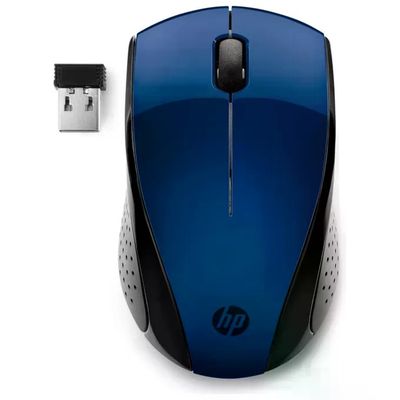 HP 220 Mouse Wireless Blu con Profilo Sagomato HP 220 Mouse Wireless Blu con Profilo Sagomato