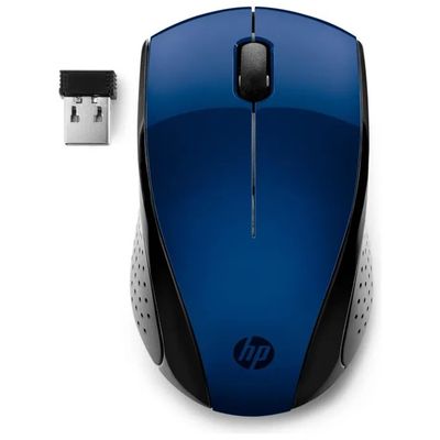 HP Mouse wireless HP 220 blu con nano-ricevitore USB