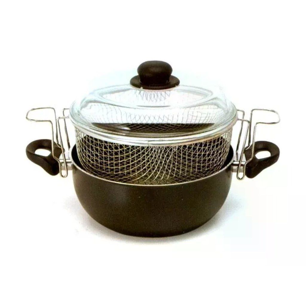 Ballarini Firenze Friggitrice 24 cm con Cestello e Coperchio