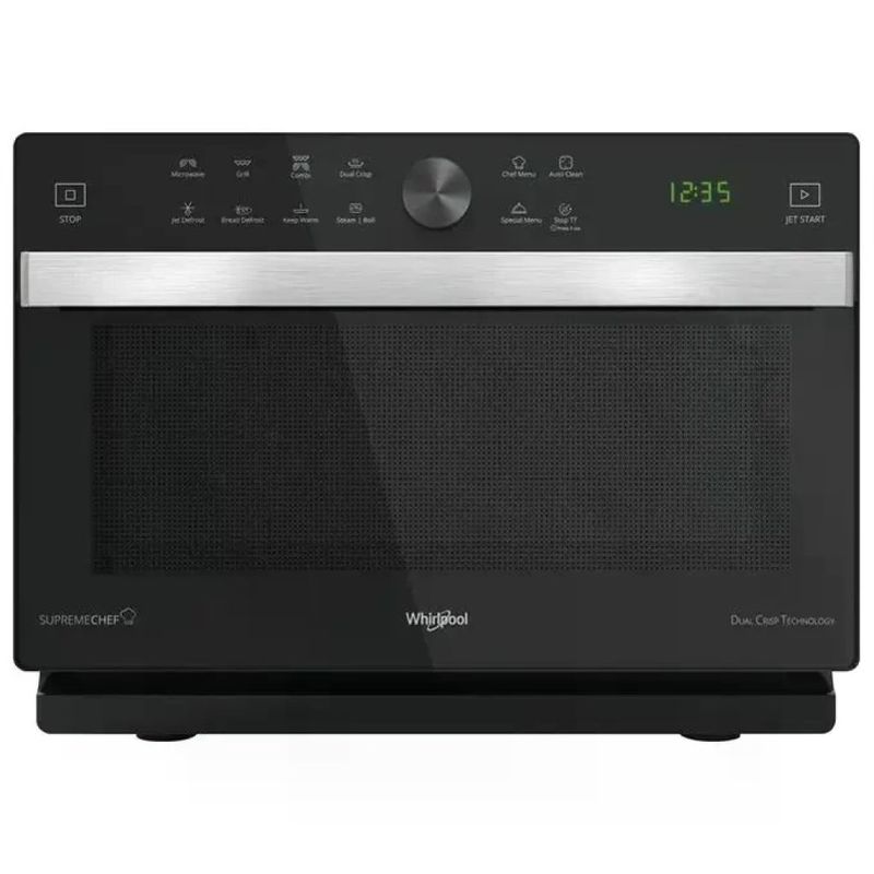 Whirlpool MWP337SB Supreme Chef Forno a Microonde Combinato 33 L 900 W Grill 1200 W Dual Steam Crisp (37