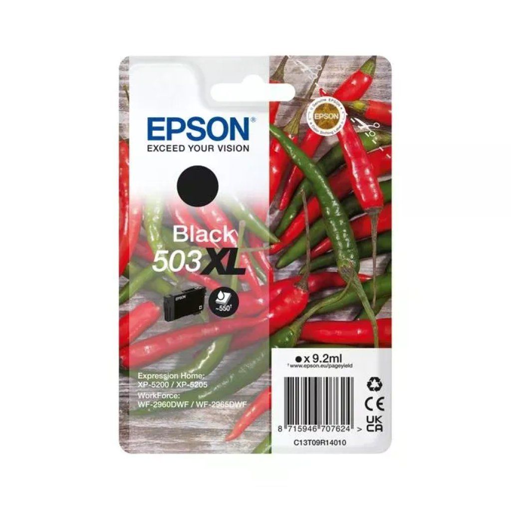 Epson 503XL Cartuccia d’Inchiostro Originale Nera