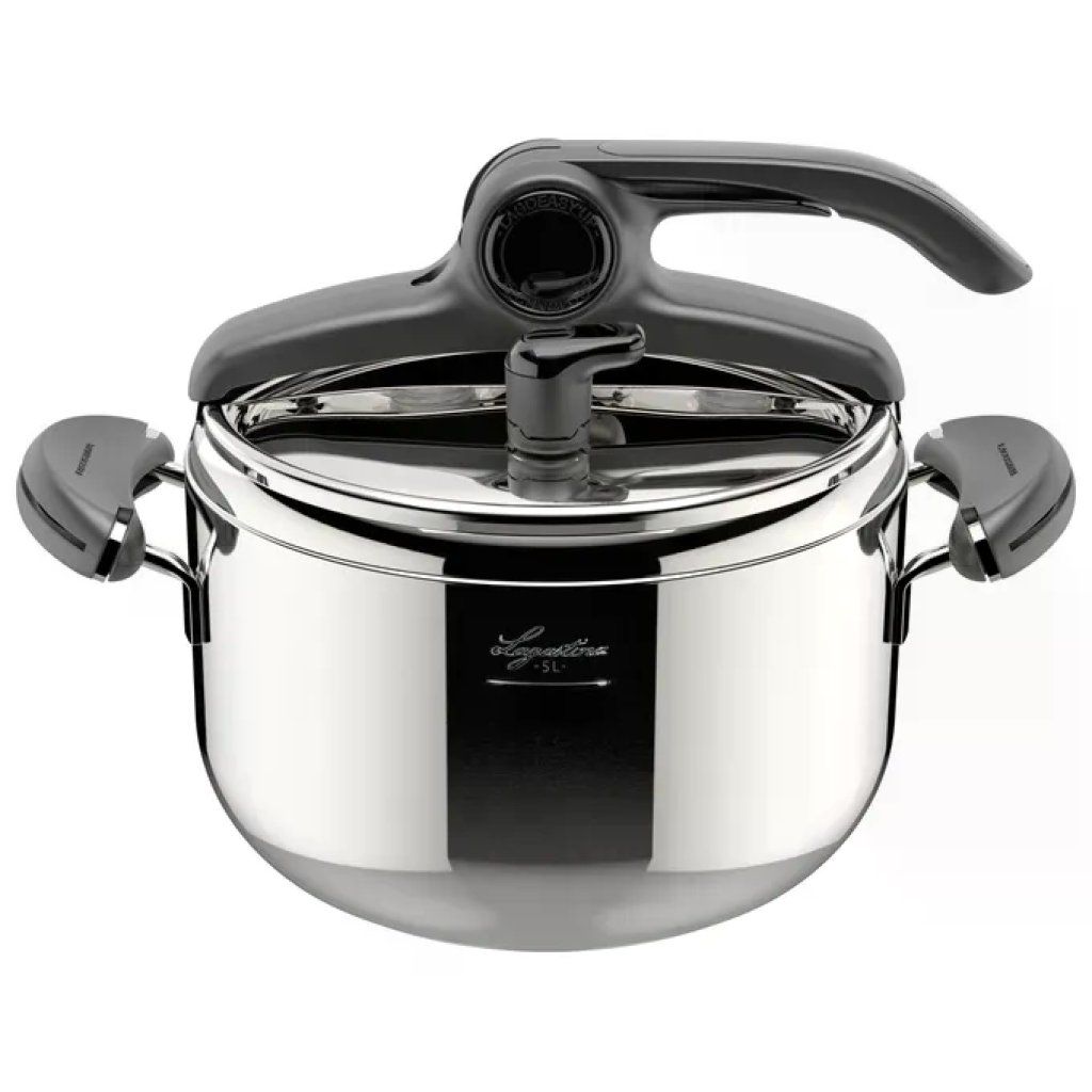 Lagostina Mia Lagoeasy’up Pentola a Pressione 5 L, 22 cm, Acciaio Inox Lagostina Mia Lagoeasy’up Pentola a Pressione 5 L, 22 cm, Acciaio Inox