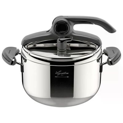 Lagostina Mia Lagoeasy’up Pentola a Pressione 5 L, 22 cm, Acciaio Inox Lagostina Mia Lagoeasy’up Pentola a Pressione 5 L, 22 cm, Acciaio Inox