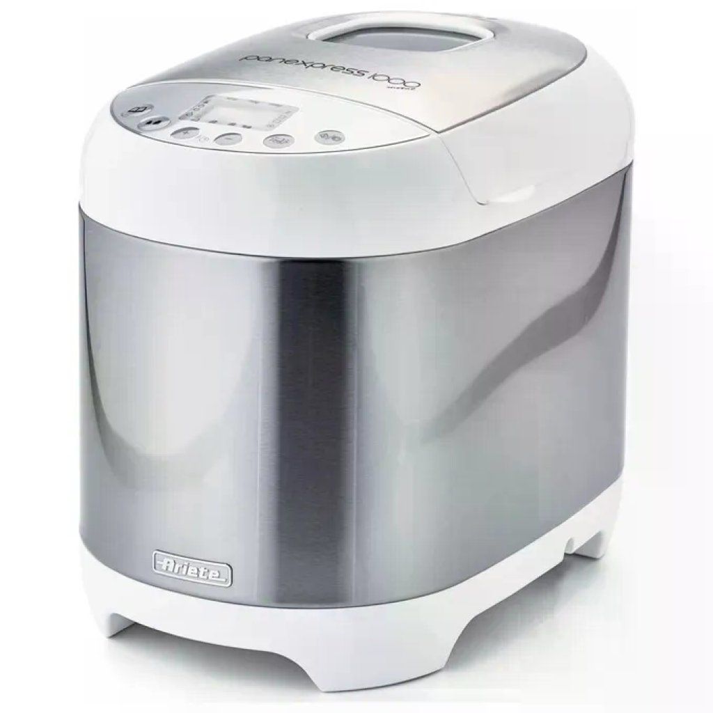 Ariete Panexpress 1000 Metal Macchina del Pane 550 W, 19 Programmi, Capacità 1 kg, Bianca Ariete Panexpress 1000 Metal Macchina del Pane 550 W, 19 Programmi, Capacità 1 kg, Bianca