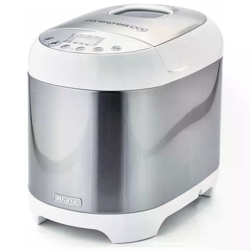Ariete 00C013300AR0 Panexpress 1000 Metal Macchina del Pane 19 Programmi 550 W Capacita' 1 Kg Gluten