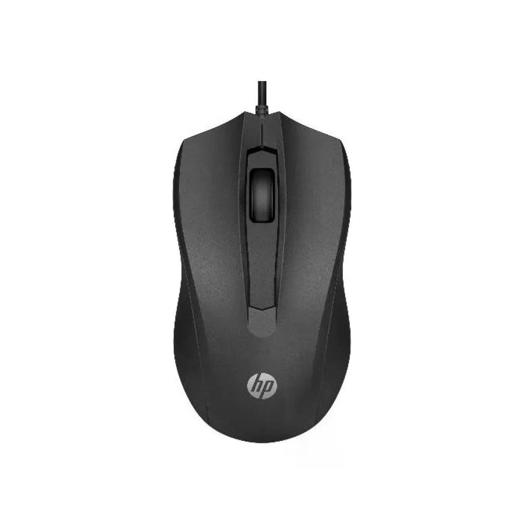 HP 100 Mouse cablato USB, sensore ottico 1600 DPI HP 100 Mouse cablato USB, sensore ottico 1600 DPI