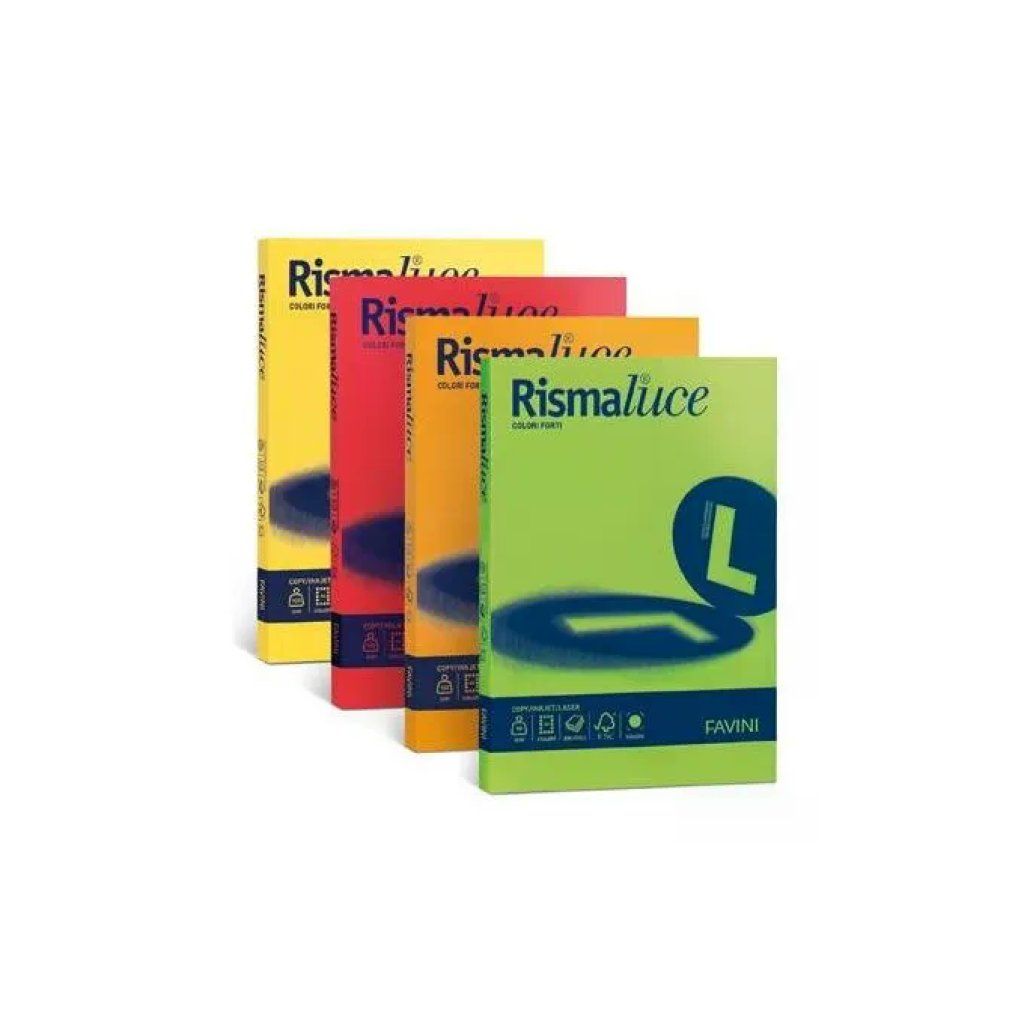 CARTOTECNICA FAVINI Favini Rismaluce Carta Colorata A3 200 g/m², 125 Fogli, 8 Colori CARTOTECNICA FAVINI Favini Rismaluce Carta Colorata A3 200 g/m², 125 Fogli, 8 Colori