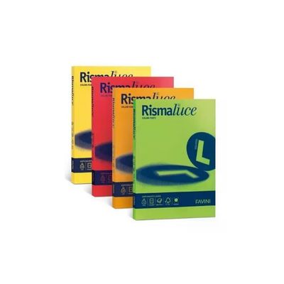 CARTOTECNICA FAVINI Favini Rismaluce Carta Colorata A3 200 g/m², 125 Fogli, 8 Colori CARTOTECNICA FAVINI Favini Rismaluce Carta Colorata A3 200 g/m², 125 Fogli, 8 Colori