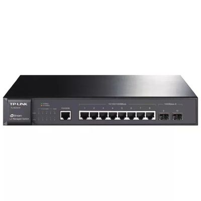 TP-Link TL-SG3210 Switch Gestito Gigabit a 8 Porte con 2 Slot SFP