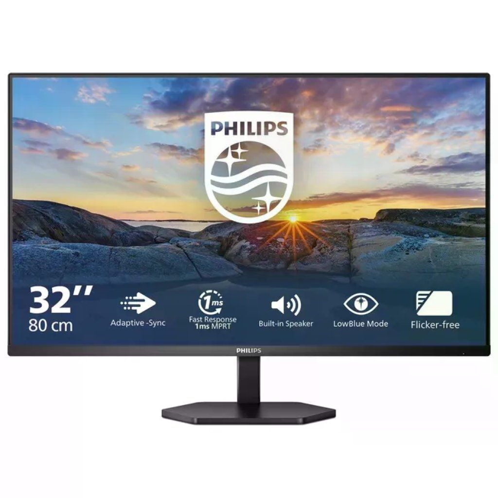 Philips Serie 3000 Monitor 32E1N3100LA, 32″ Full HD, 75 Hz, VA, HDMI, VGA, Altoparlanti Integrati Philips Serie 3000 Monitor 32E1N3100LA, 32″ Full HD, 75 Hz, VA, HDMI, VGA, Altoparlanti Integrati
