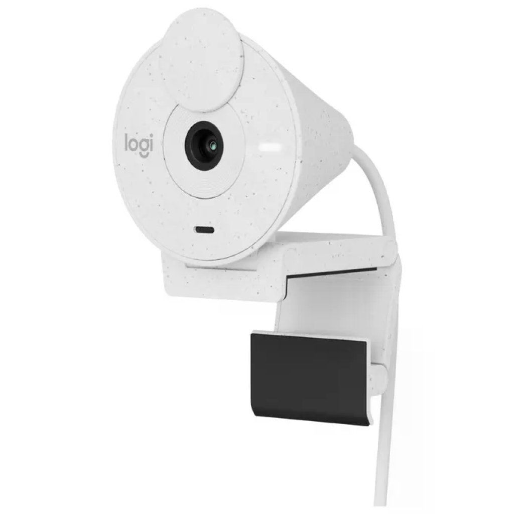 Logitech Brio 300 Webcam Full HD 1080p USB-C Bianca Logitech Brio 300 Webcam Full HD 1080p USB-C Bianca