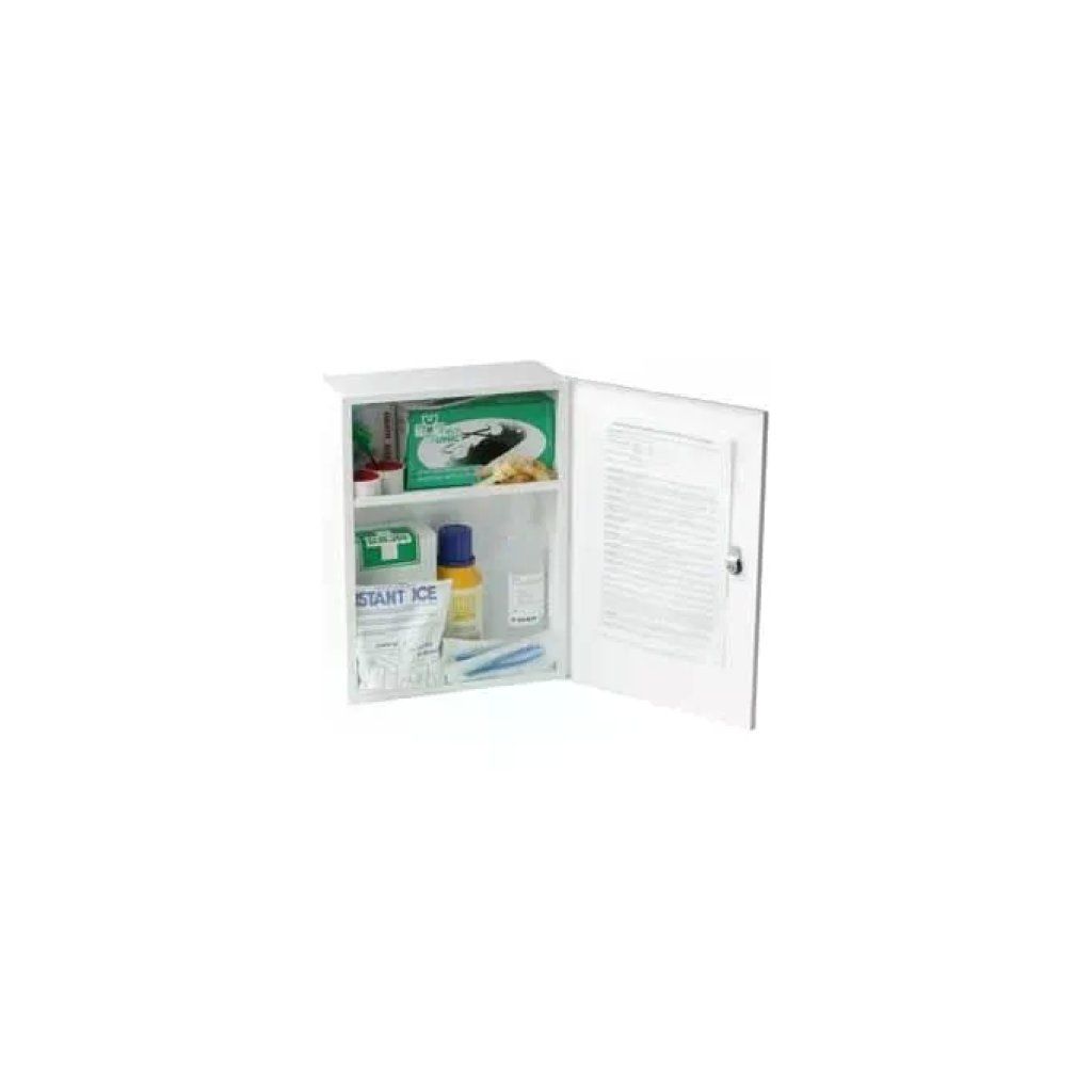 MARKIN Y580903MF – Armadietto Pronto Soccorso in Metallo per 2 Persone, Bianco MARKIN Y580903MF – Armadietto Pronto Soccorso in Metallo per 2 Persone, Bianco