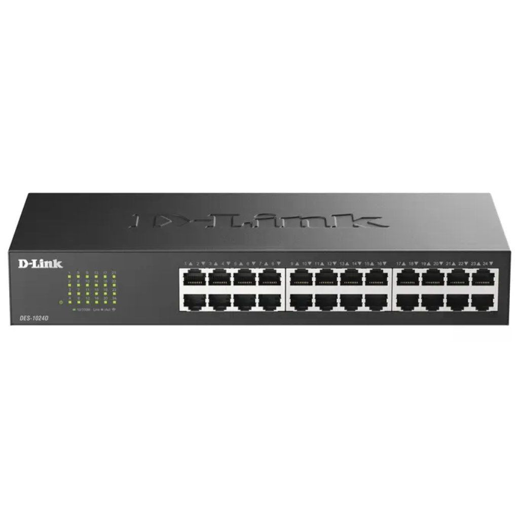 D-Link DES-1024D Switch Ethernet 24 porte 10/100 Mbps D-Link DES-1024D Switch Ethernet 24 porte 10/100 Mbps