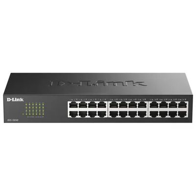 D-Link DES-1024D Switch di rete non gestito 24 porte 10-100 Mbps D-Link DES-1024D Switch di rete non gestito 24 porte 10-100 Mbps