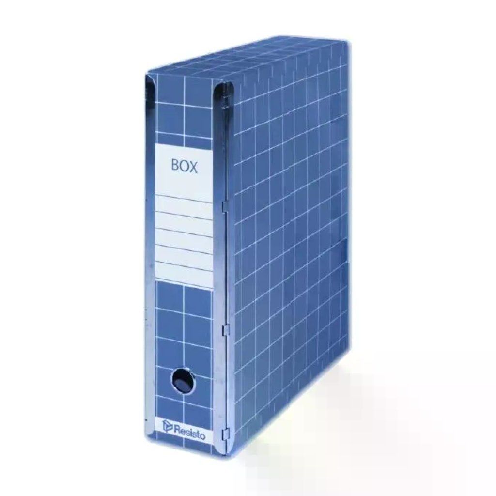 Resisto RESX401-BL – Scatola archivio Box4 blu Resisto RESX401-BL – Scatola archivio Box4 blu