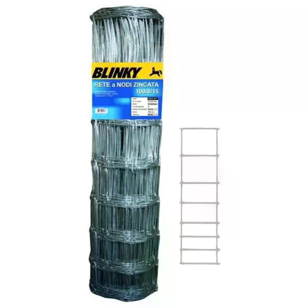 VIGOR-BLINKY Rete pastorale annodata zincata Vigor-Blinky, 140 cm x 50 m