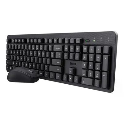 Trust Ody II Tastiera Mouse Incluso QWERTY Italiano Nero Trust Ody II Tastiera Mouse Incluso QWERTY Italiano Nero