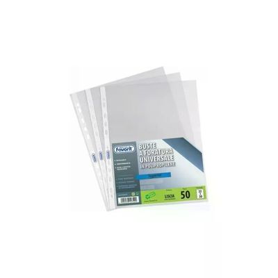 Favorit Superior 308108 – Buste perforate A3, 42 × 30 cm, conf. 10 Favorit Superior 308108 – Buste perforate A3, 42 × 30 cm, conf. 10