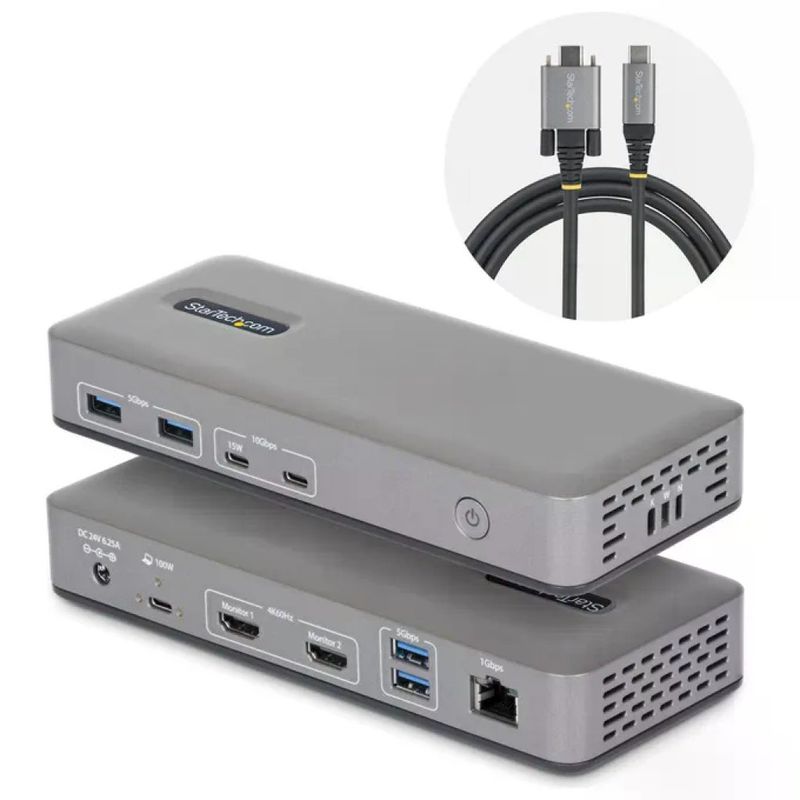 StarTech.com docking station USB-C dual monitor 196UE-USBC