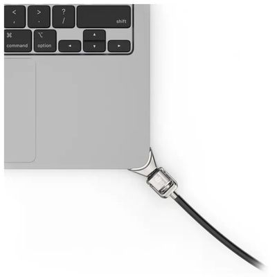 Compulocks MBALDG05KL Adattatore di Sicurezza Ledge per MacBook Air 15'' M2-M3 Argento con Lucchetto a Cavo Compulocks MBALDG05KL Adattatore di Sicurezza Ledge per MacBook Air 15'' M2-M3 Argento con Lucchetto a Cavo