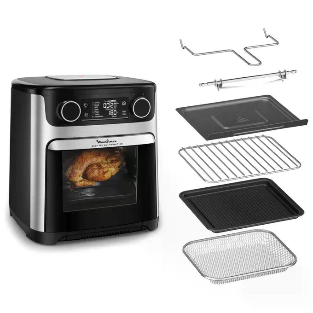 Moulinex Easy Fry AL556D Forno Friggitrice ad Aria 15 L, 9 Funzioni Moulinex Easy Fry AL556D Forno Friggitrice ad Aria 15 L, 9 Funzioni
