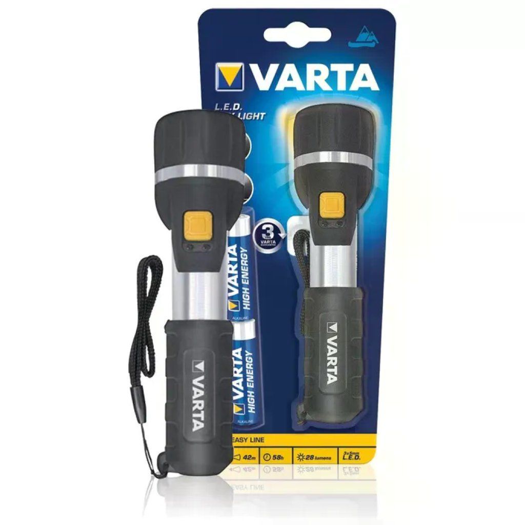 VARTA Day Light F20 Torcia LED 25 lm, 40 m, 2 pile AA VARTA Day Light F20 Torcia LED 25 lm, 40 m, 2 pile AA