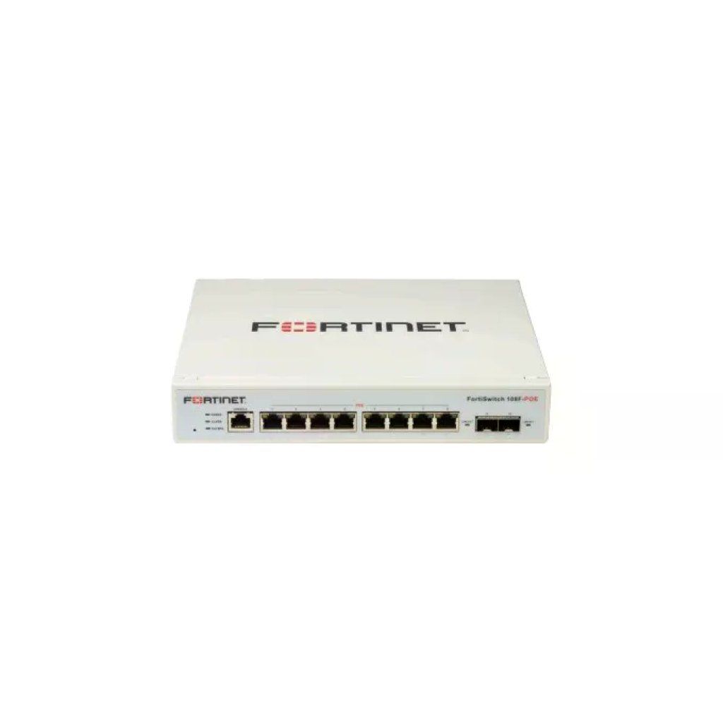 Fortinet FS108FPOE Switch Ethernet Gestito 8 Porte Gigabit PoE+ 2 Slot SFP FortiSwitch 108F-POE Fortinet FS108FPOE Switch Ethernet Gestito 8 Porte Gigabit PoE+ 2 Slot SFP FortiSwitch 108F-POE