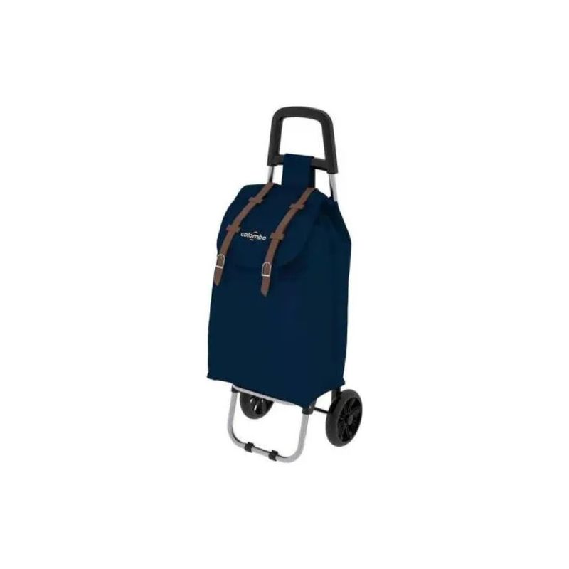 Colombo New Scal CRL002 SMART Carrello Portaspesa Pieghevole Blu, 40 L