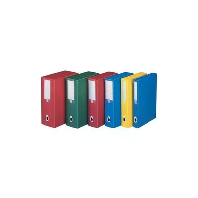 Fellowes Progetto Plus Scatola Portadocumenti A4 Gialla, Dorso 10 cm