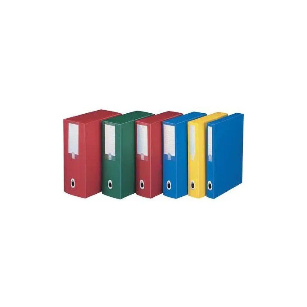 Fellowes Progetto Plus – Scatola portadocumenti A4 gialla, dorso 10 cm Fellowes Progetto Plus – Scatola portadocumenti A4 gialla, dorso 10 cm