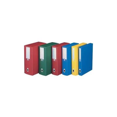Fellowes Progetto Plus – Scatola portadocumenti A4 gialla, dorso 10 cm Fellowes Progetto Plus – Scatola portadocumenti A4 gialla, dorso 10 cm
