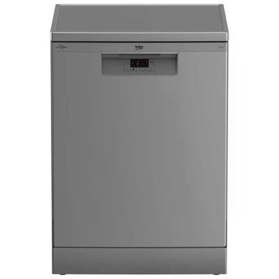 BEKO Lavastoviglie Beko BDFN16430S, 14 coperti, Classe D, argento