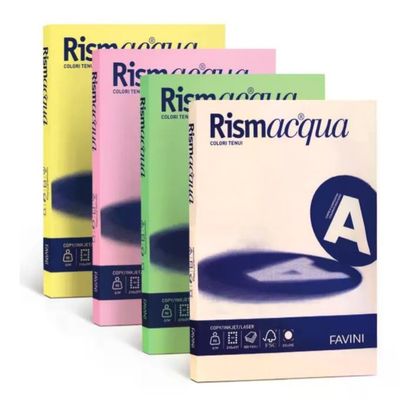 CARTOTECNICA FAVINI Favini Rismacqua Carta Colorata A4 Avorio 90 g/m², 300 Fogli