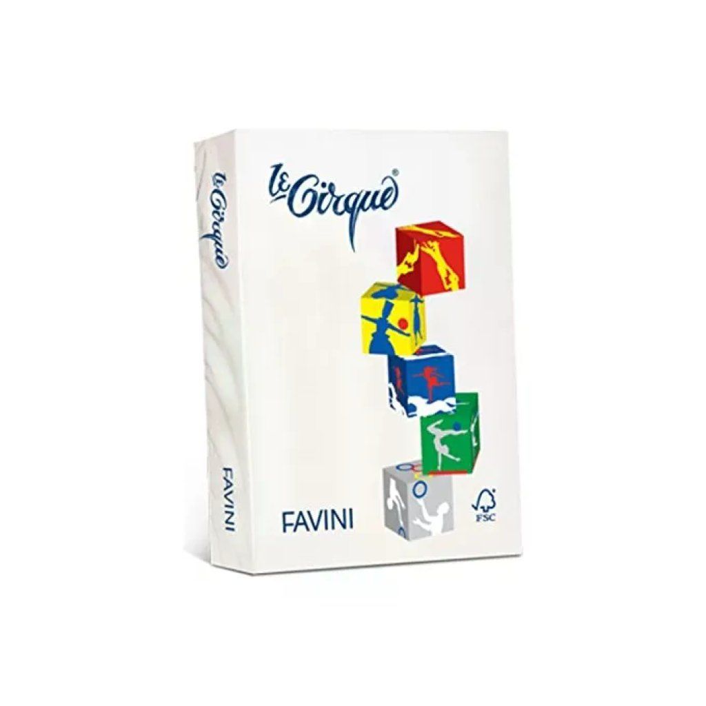 CARTOTECNICA FAVINI Favini Le Cirque A3 – Carta bianca 200 g/m², 150 fogli CARTOTECNICA FAVINI Favini Le Cirque A3 – Carta bianca 200 g/m², 150 fogli