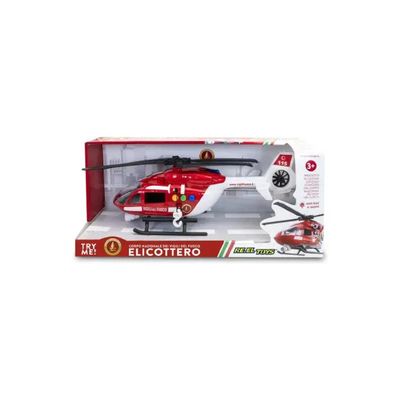 Re.El Toys Elicottero Radiocomandato Vigili del Fuoco 35 cm Re.El Toys Elicottero Radiocomandato Vigili del Fuoco 35 cm