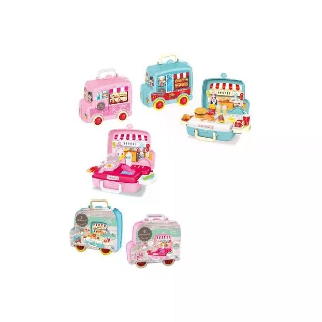 ODS Maisonelle Cucinetta Fast Food Giocattolo in Valigetta ODS Maisonelle Cucinetta Fast Food Giocattolo in Valigetta