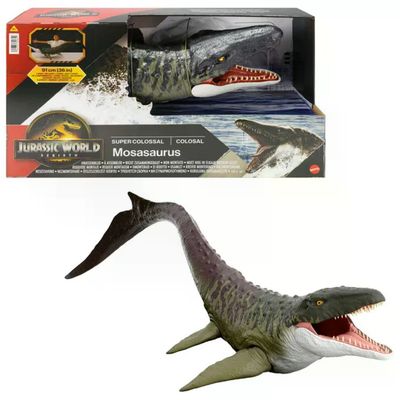 Mattel Jurassic World Mosasauro Super Colossale JGB51