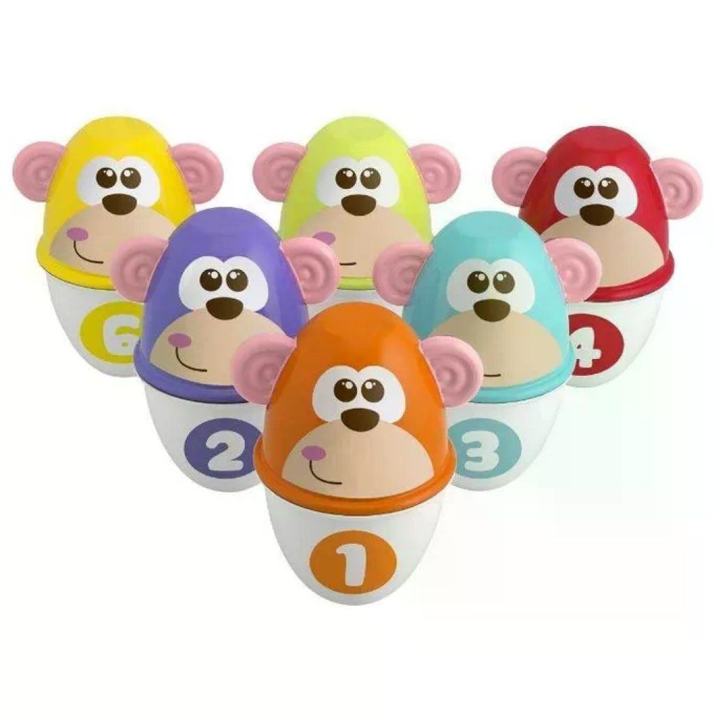 Chicco Monkey Strike – Bowling per bambini Chicco Monkey Strike – Bowling per bambini