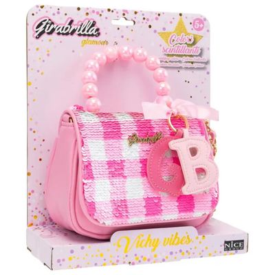 Girabrilla Vichy Vibes Borsetta Fucsia per Bambine Girabrilla Vichy Vibes Borsetta Fucsia per Bambine