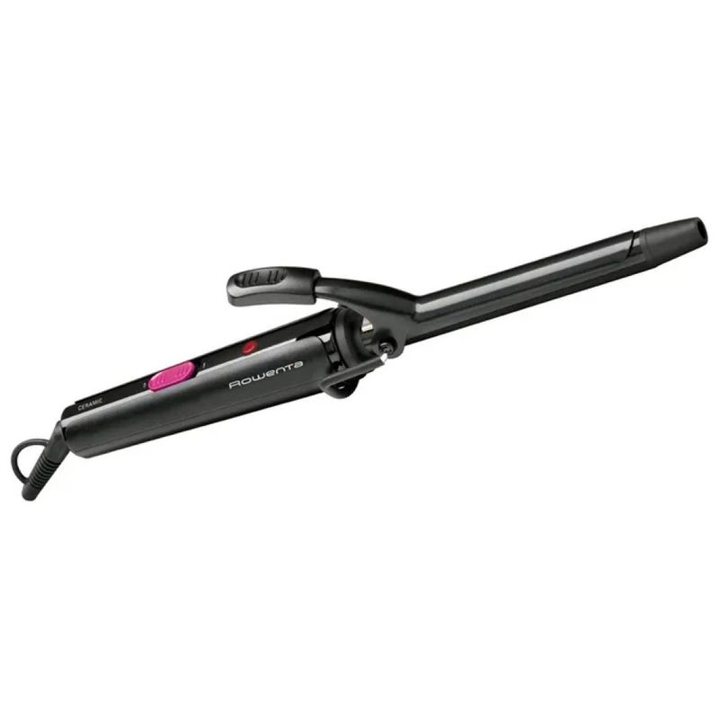 Rowenta CF2119 Arricciacapelli Curler 2 in Ceramica, 180 °C, Nero Rowenta CF2119 Arricciacapelli Curler 2 in Ceramica, 180 °C, Nero