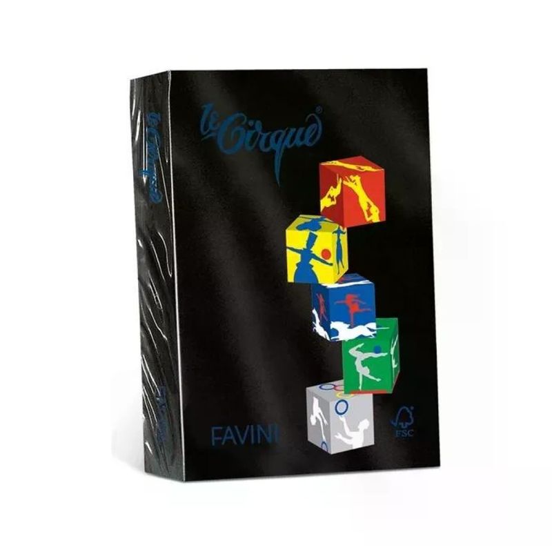 CARTOTECNICA FAVINI Favini Le Cirque Nero – Carta A4 160 g/m²