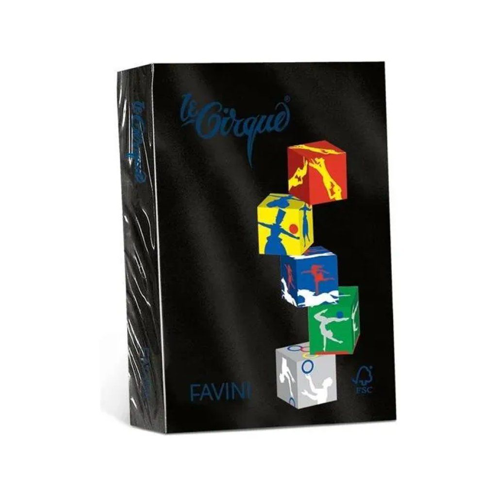 CARTOTECNICA FAVINI Favini Le Cirque Cartoncino Nero A4, 160 g/m²