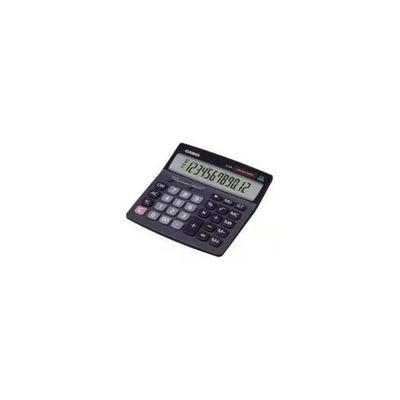 Casio DH-12BK Calcolatrice da Tavolo, 12 Cifre, Nero