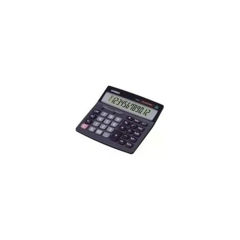 Casio DH-12BK Calcolatrice da Tavolo, 12 Cifre, Nero